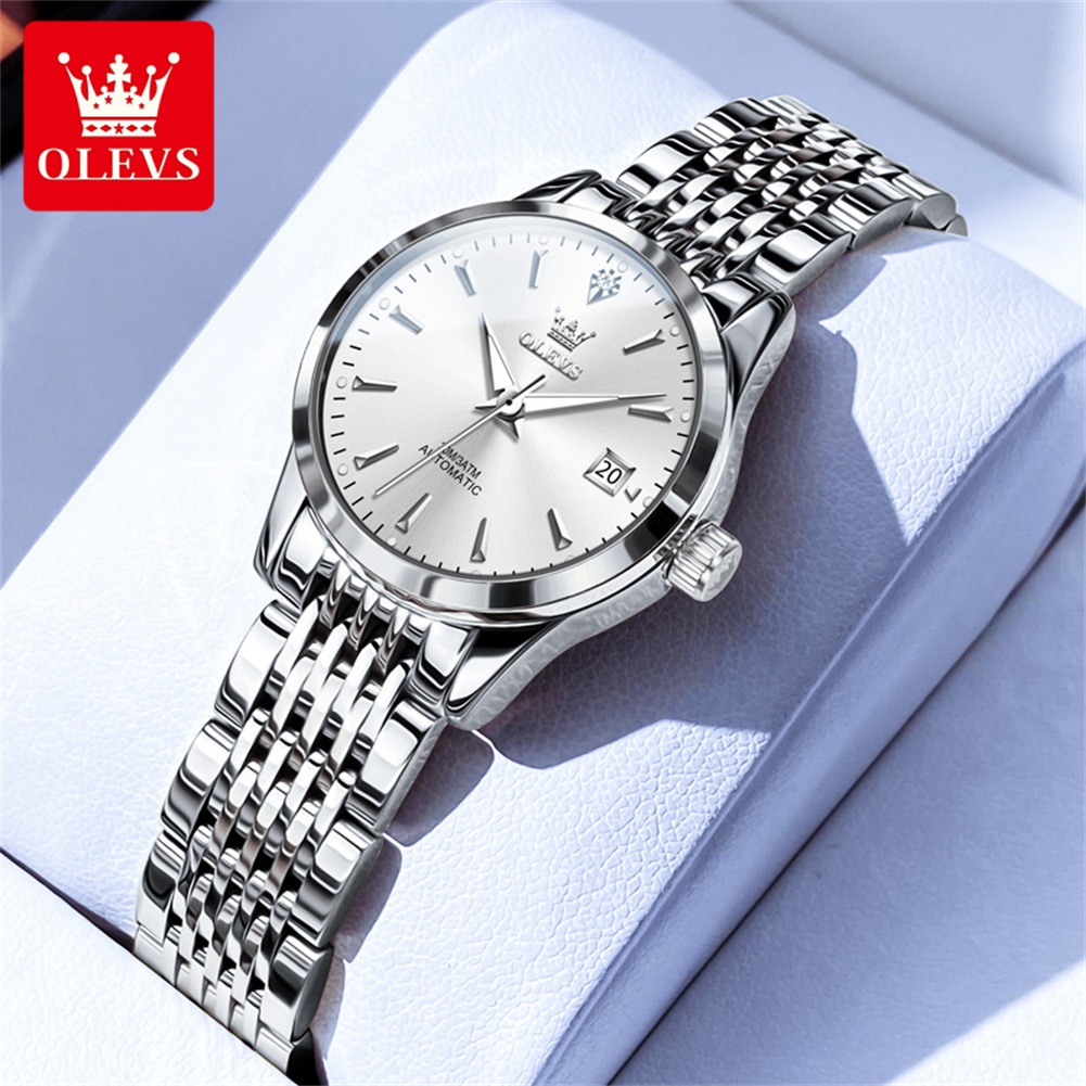 Luxury Watch Cheap - OLEVS 6635 Mechanisch dameshorloge Eenvoudig luxe