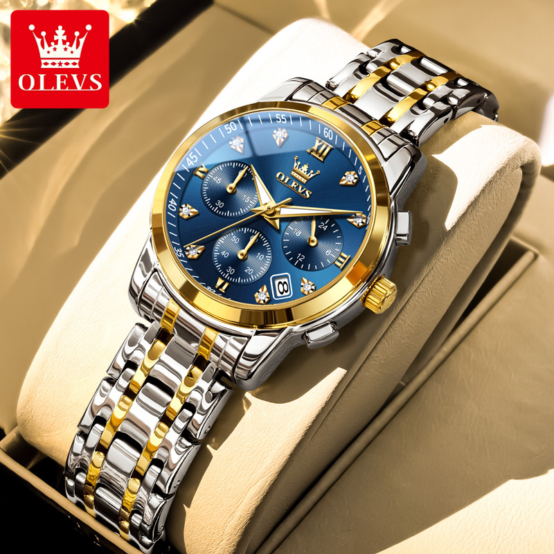 Luxury Watch Cheap - OLEVS Dameshorloge Luxe Merk Quartz Horloge