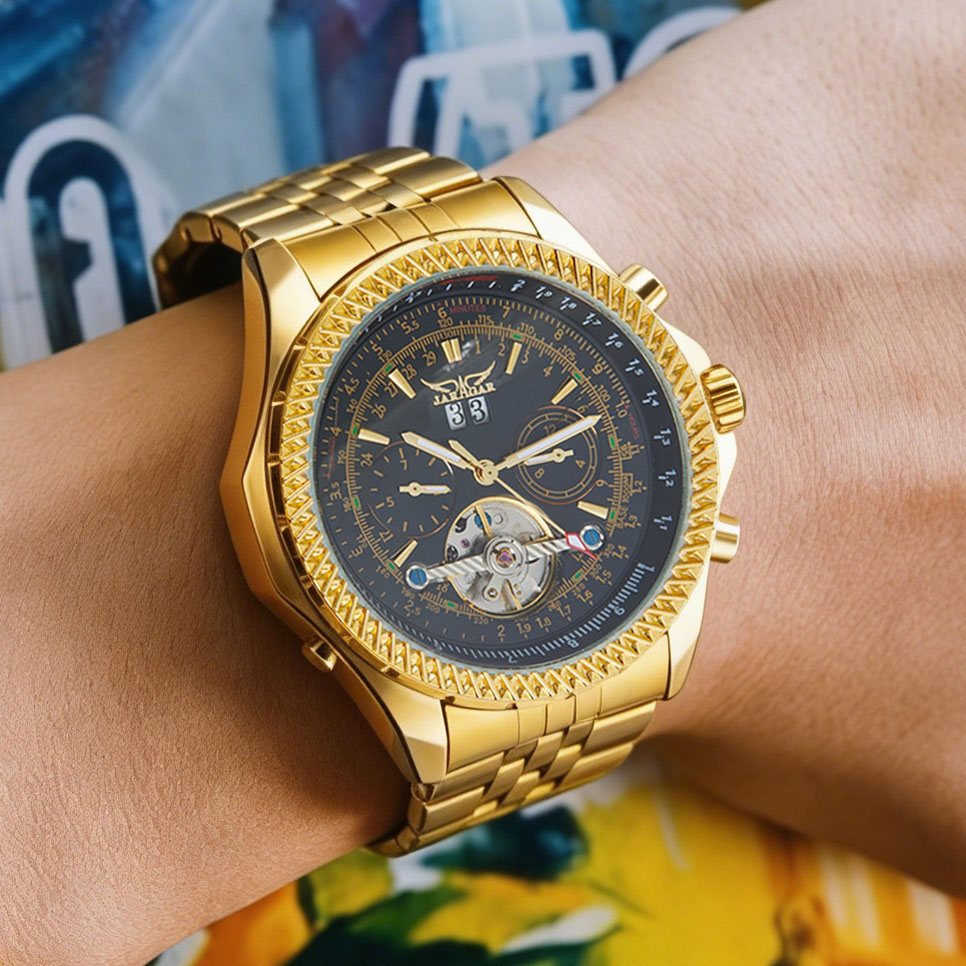 Chronograph Flyback Watch - High-end luxe multifunctionele chronograaf Tourbillon automatisch