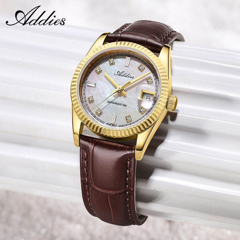 Luxury Watch Usa - Addies 585 quartz dameshorloge 28 mm