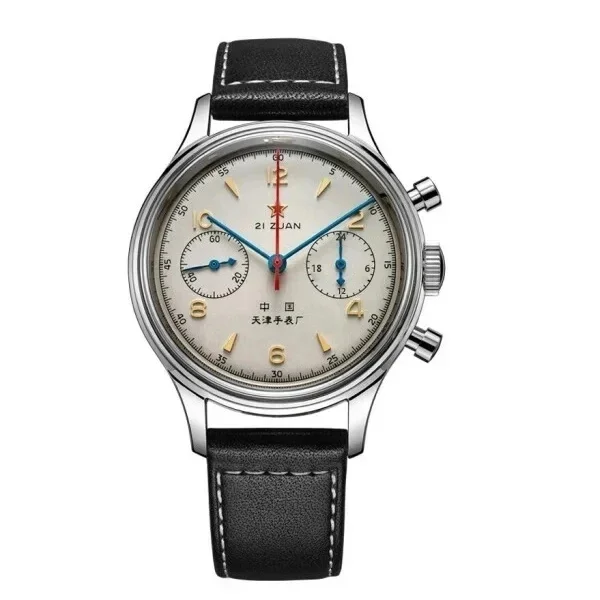 Chronograph Flyback Watch - Fashion Casual Seagull 1963 Herenhorloge Retro