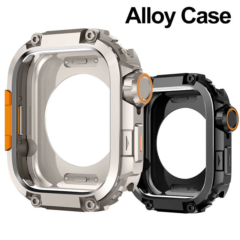Luxury Watch Usa - Luxe Legering Horlogekast voor Apple Horloge