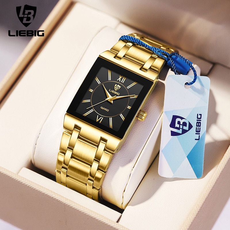 Luxury Watch Collection - LiEBIG Luxe Gouden Quartz Horloges Voor
