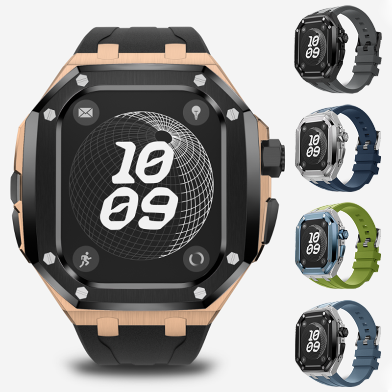 Luxury Watch Repair - Luxe titaniumlegering modificatiekit voor Apple Watch