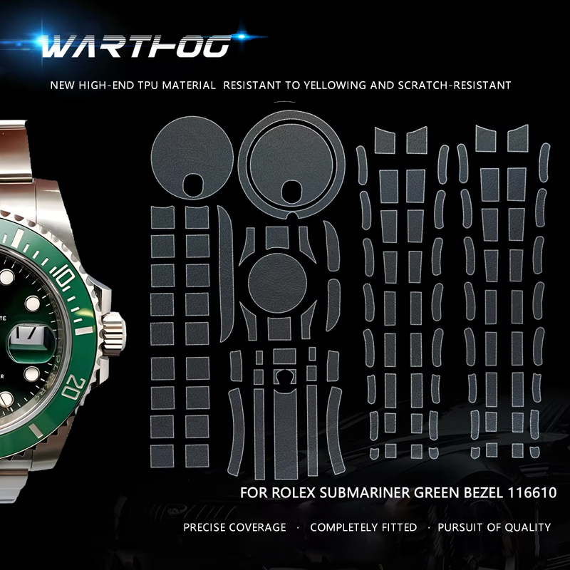 Luxury Watch Cheap - Geschikt voor Rolex Submariner 116613 horlogebeschermfolie