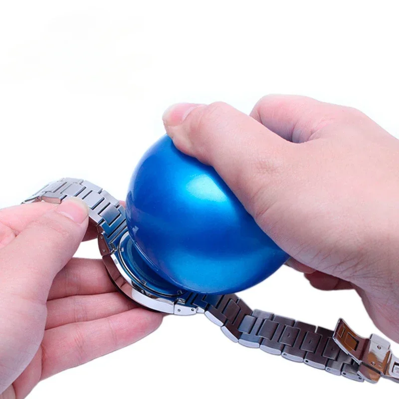 Luxury Watch Repair - Horlogekast Open Bal Blauw 7 cm