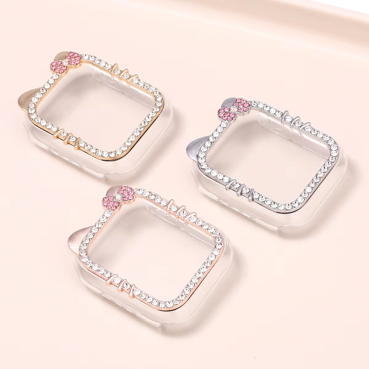 Luxury Watch Protection Film - Luxe Leuke Kitten Kat Diamant Horlogekast