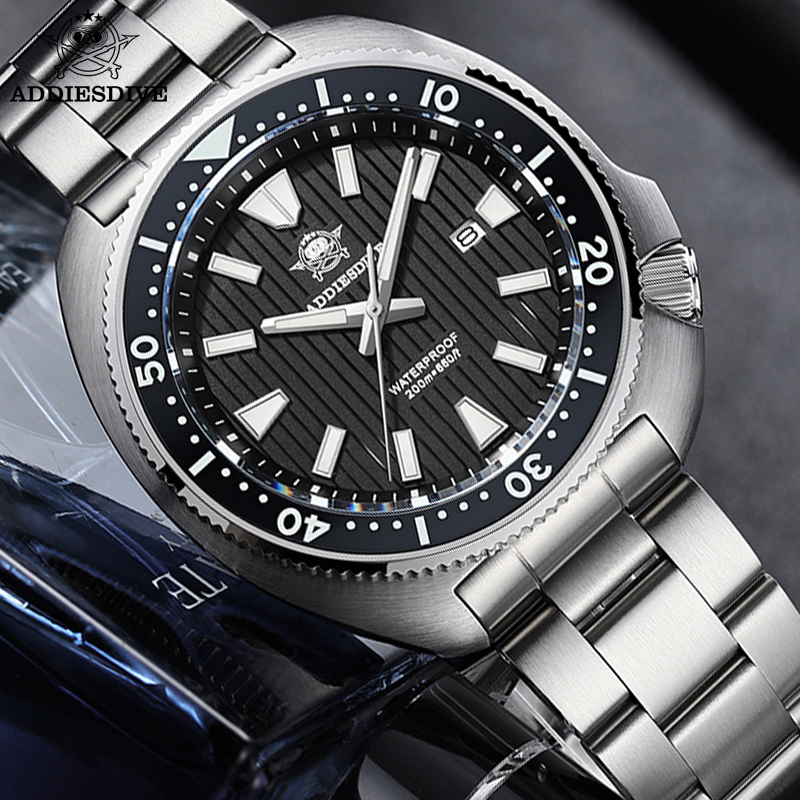 Luxury Watch Protection Film - ADDIESDIVE Nieuwe herenhorloges Quartz Horloge Saffierglas