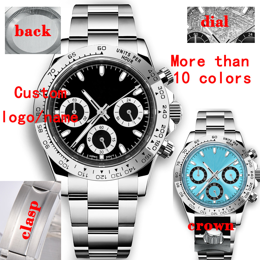 Luxury Watch And Bracelet - Aangepaste 39 mm horloge quartz voor