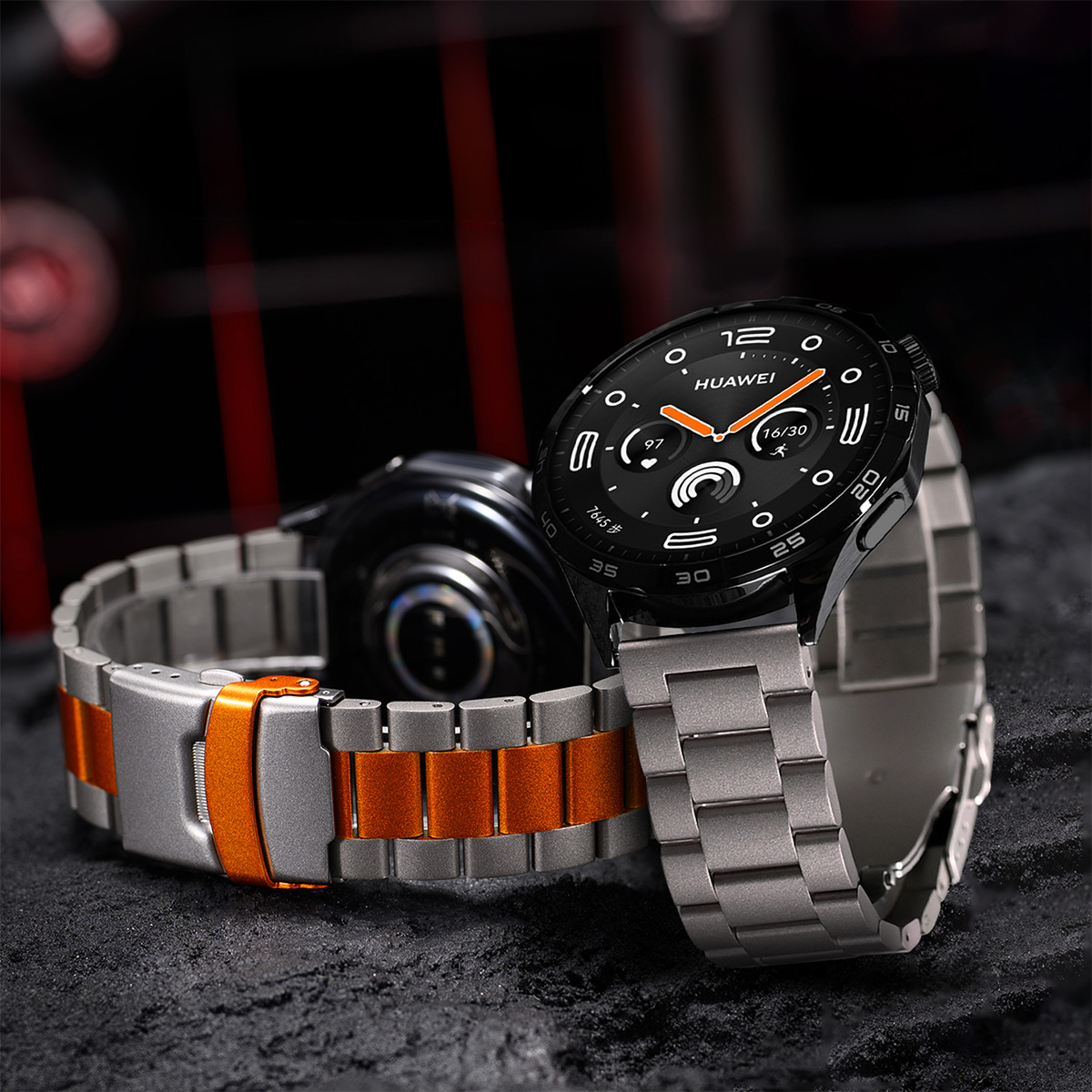 Luxe 22mm titanium band voor X - Titanium Sport Watch recensie en prijs