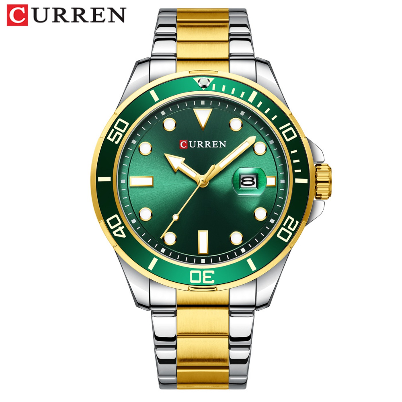 CURREN Nieuwe Green Water Ghos - Luxury Watch For Men recensie en prijs