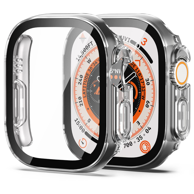 Glas + case Voor Apple Horloge - Luxury Watch Protection Film recensie en prijs