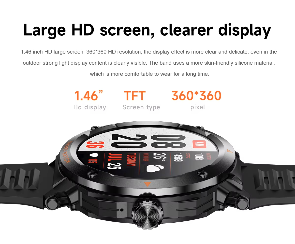 NFC Smartwatch Draadloze Oorte - Luxury Watch Repair recensie en prijs