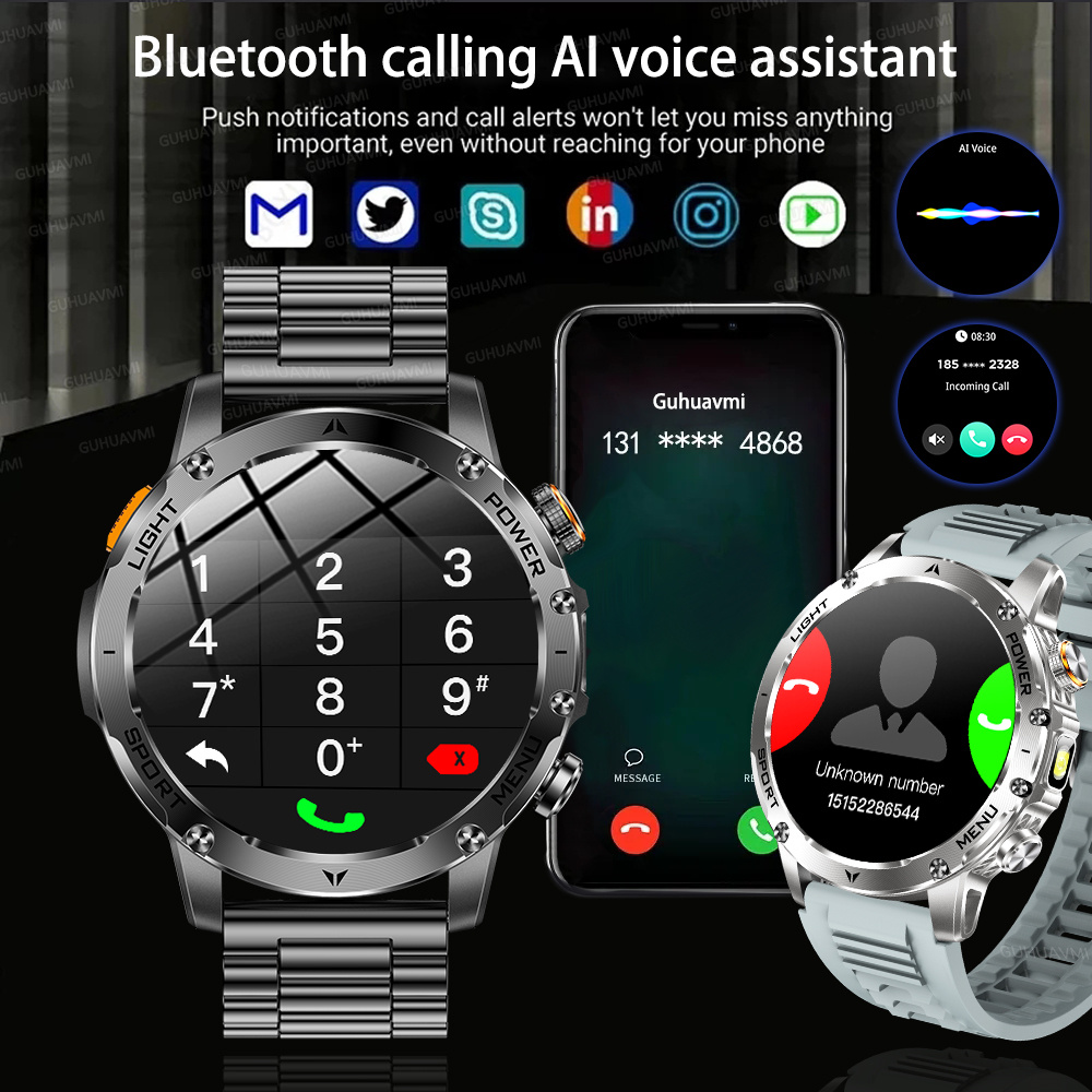 2026 Nieuwe 1000mAh Batterij S - Titanium Sport Watch recensie en prijs