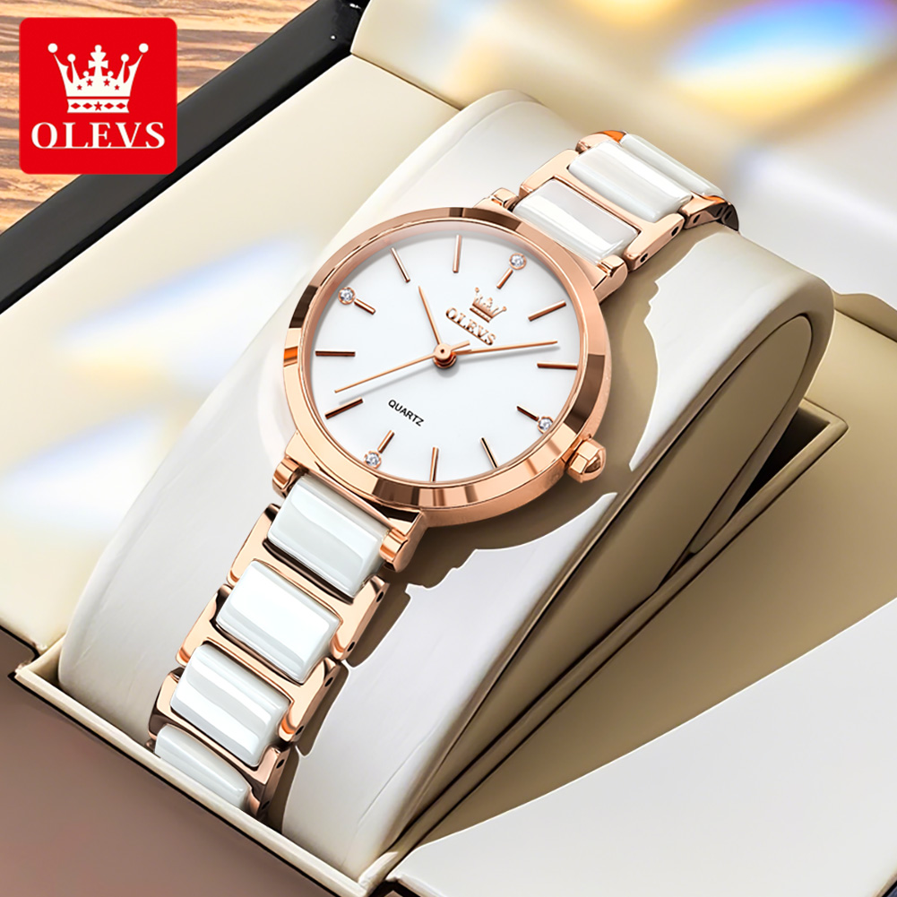 OLEVS Dameshorloge 5877 Luxe E - Luxury Watch And Bracelet recensie en prijs