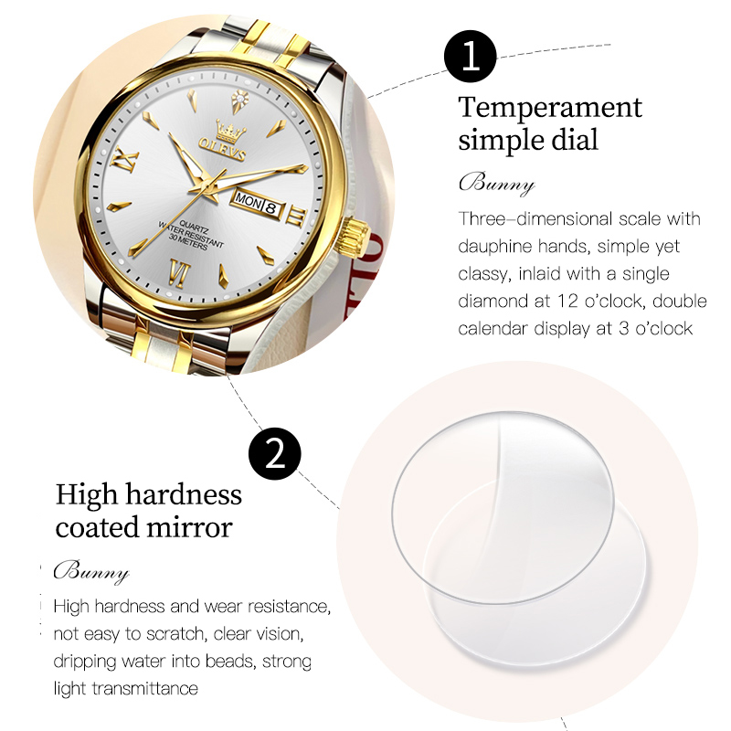 Olevs 9806 Klassieke Dameshorl - Luxury Watch Cheap recensie en prijs