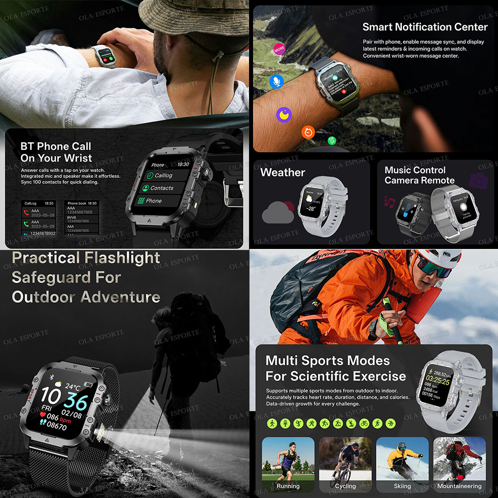 2026 Smartwatch Heren Bluetoot - Titanium Sport Watch recensie en prijs