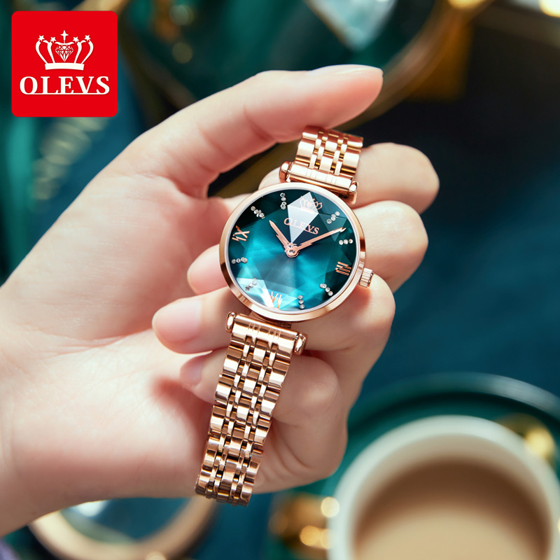 OLEVS Nieuwe Vrouwen Luxe Jewe - Luxury Watch Cheap recensie en prijs