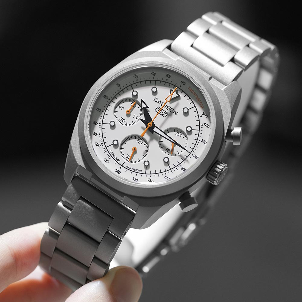CADISEN TI-7 MULTISYNC Titaniu - Titanium Sport Watch recensie en prijs
