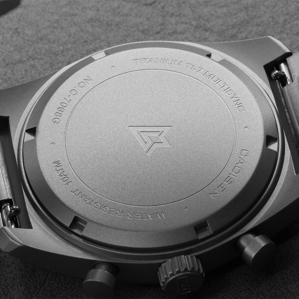 CADISEN TI-7 MULTISYNC Titaniu - Titanium Sport Watch recensie en prijs