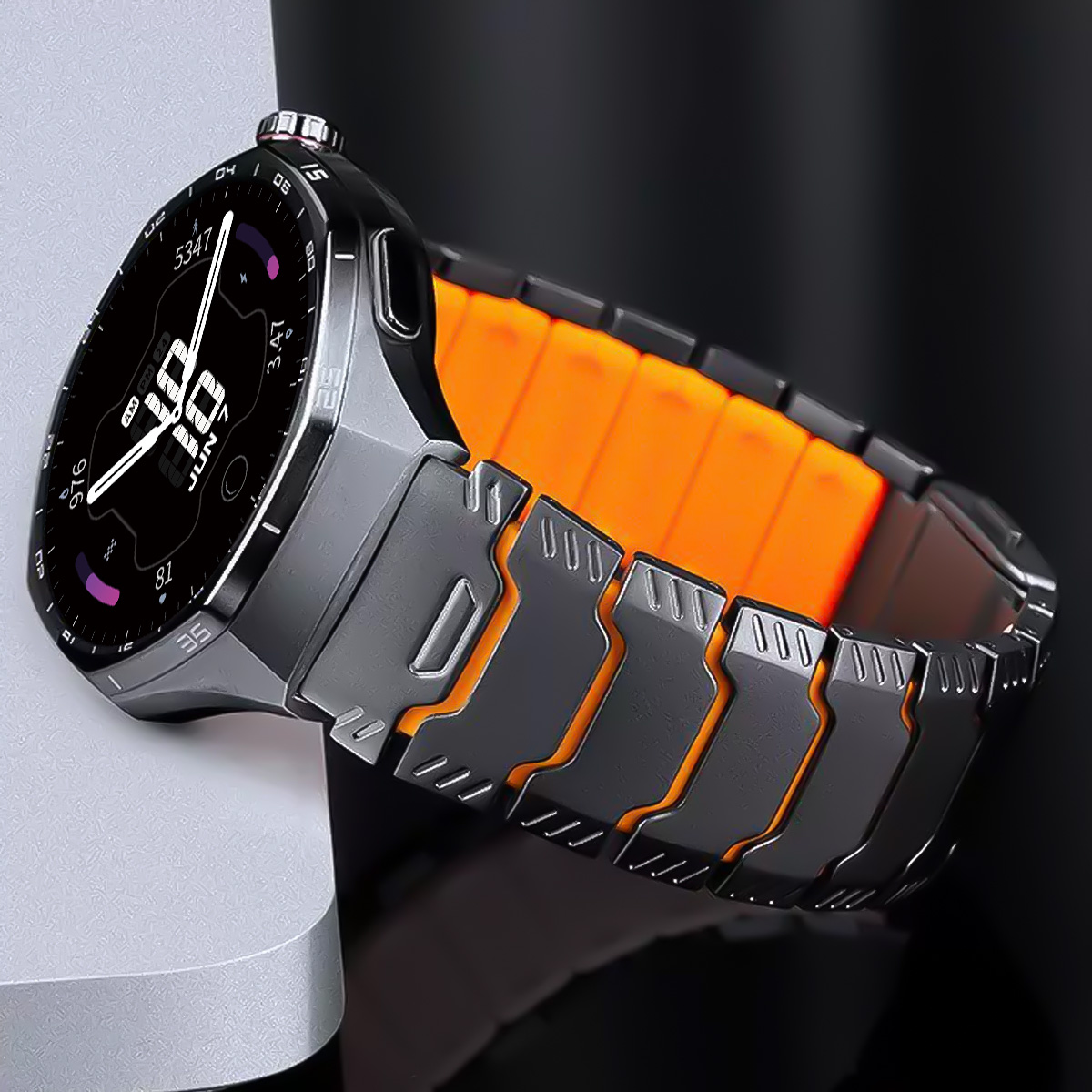 22mm bandje voor Huawei Watch  - Titanium Sport Watch recensie en prijs