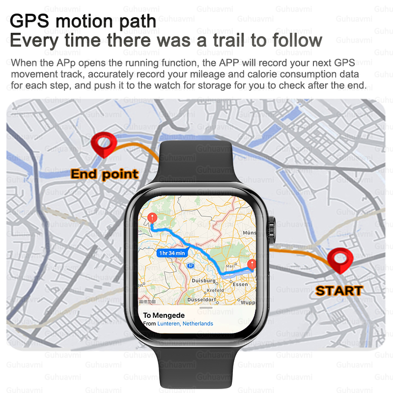2026 Nieuw voor iOS Watch Seri - Titanium Sport Watch recensie en prijs