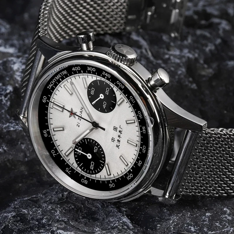 42 mm China Aviation Chronogra - Chronograph Flyback Watch recensie en prijs