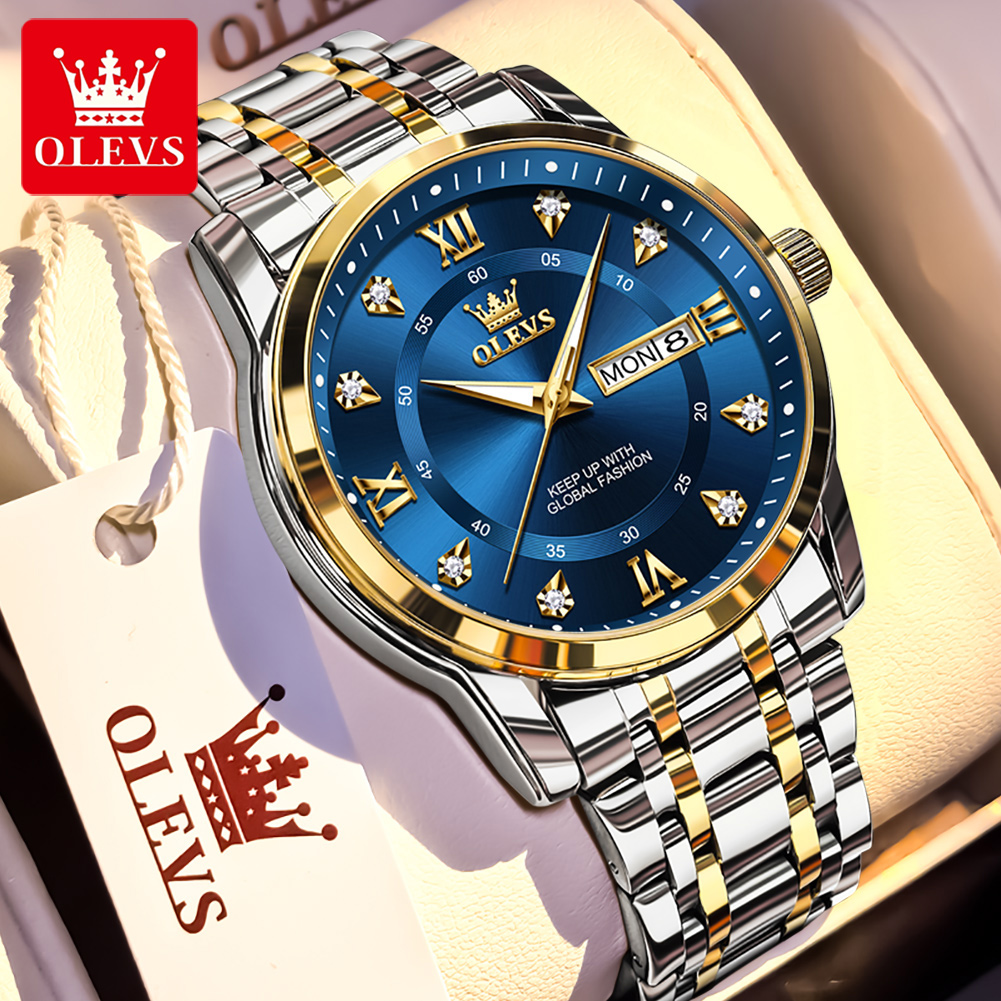 OLEVS merk mode herenhorloges  - Luxury Watch For Men recensie en prijs