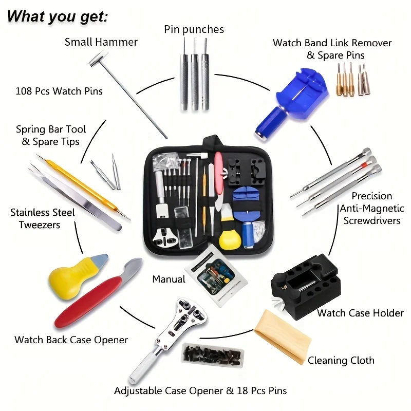 147 stks/set Horlogemaker Horl - Luxury Watch Repair recensie en prijs