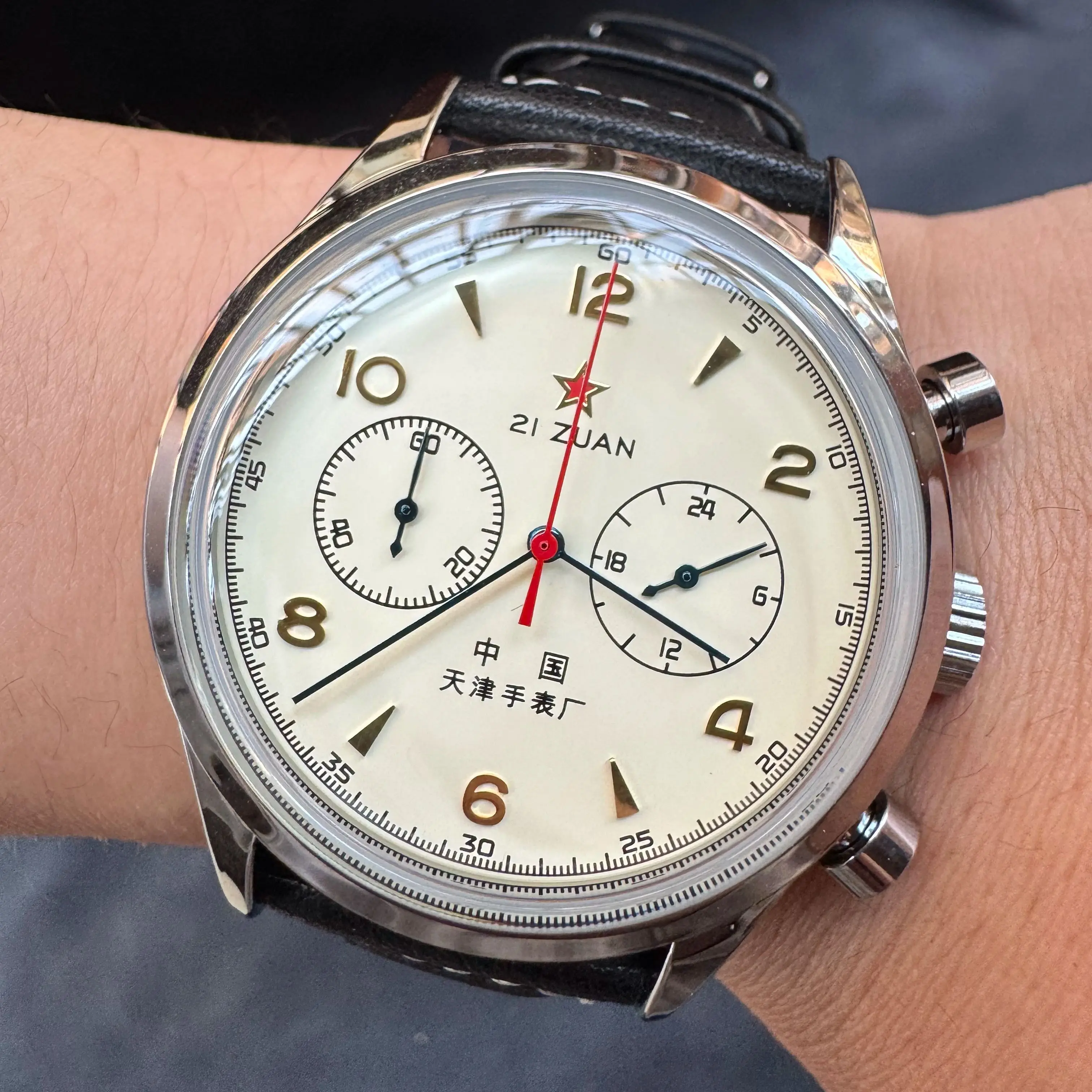 Herenuhren 1963 pilotenhorloge - Chronograph Flyback Watch recensie en prijs