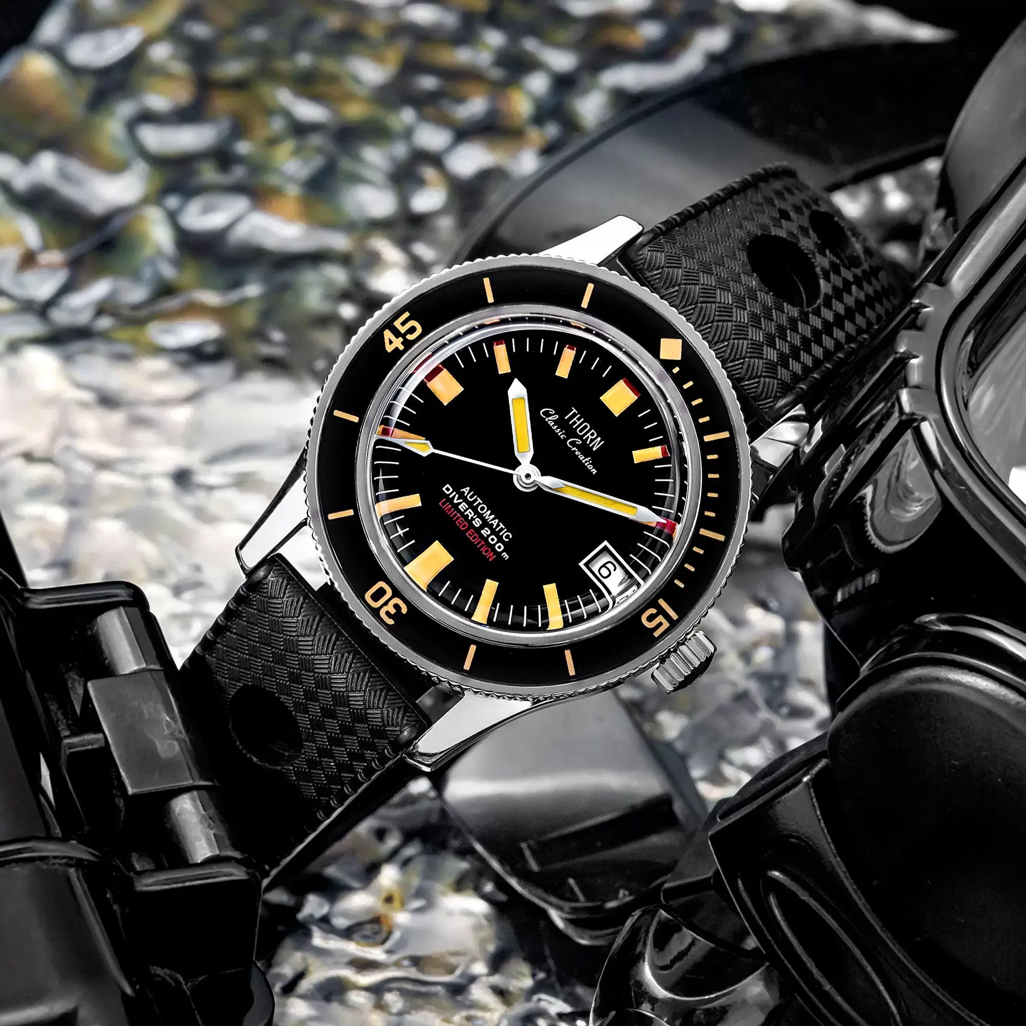Thorn T006 Vintage horloge 50- - Titanium Sport Watch recensie en prijs